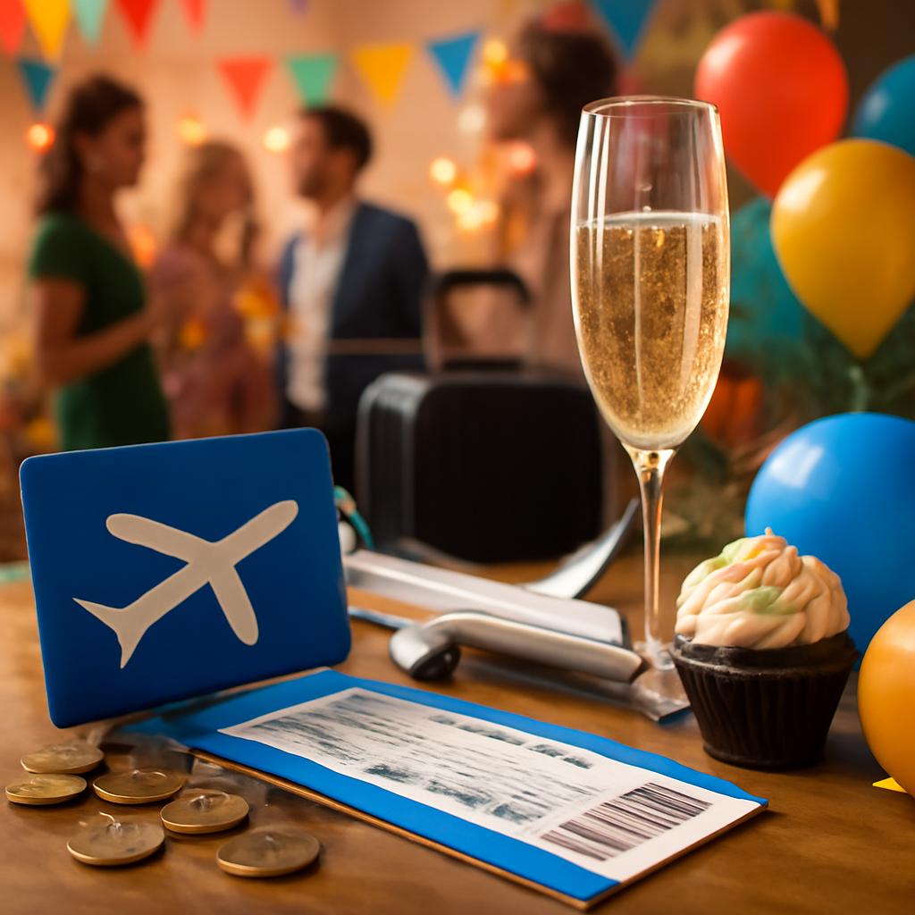 milhas para celebrações sociais