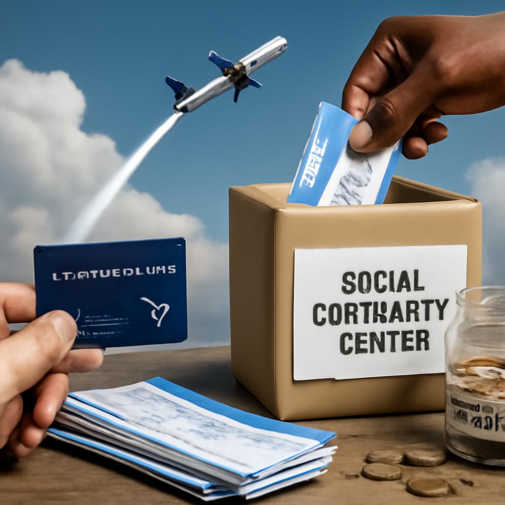 milhas para centros sociais