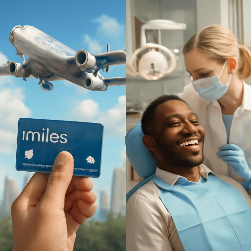 milhas para clínicas de assistência odontológica