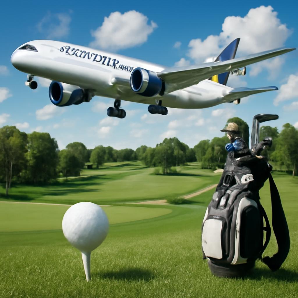 milhas para clubes de golfe