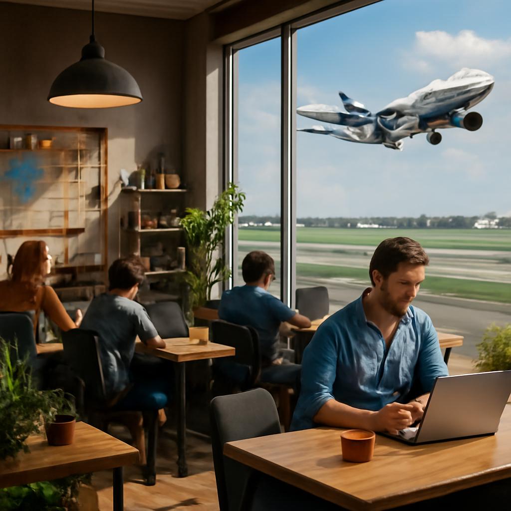 milhas para co-working spaces