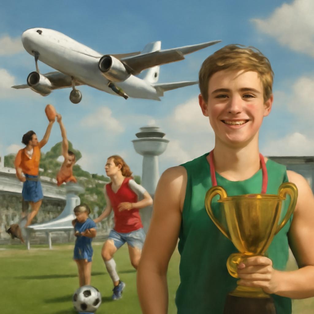 milhas para competições esportivas escolares