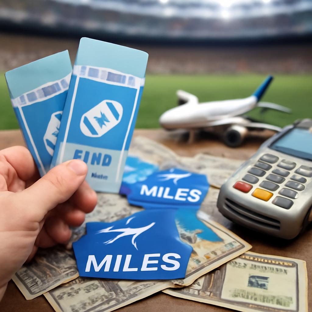 milhas para compra de ingressos esportivos