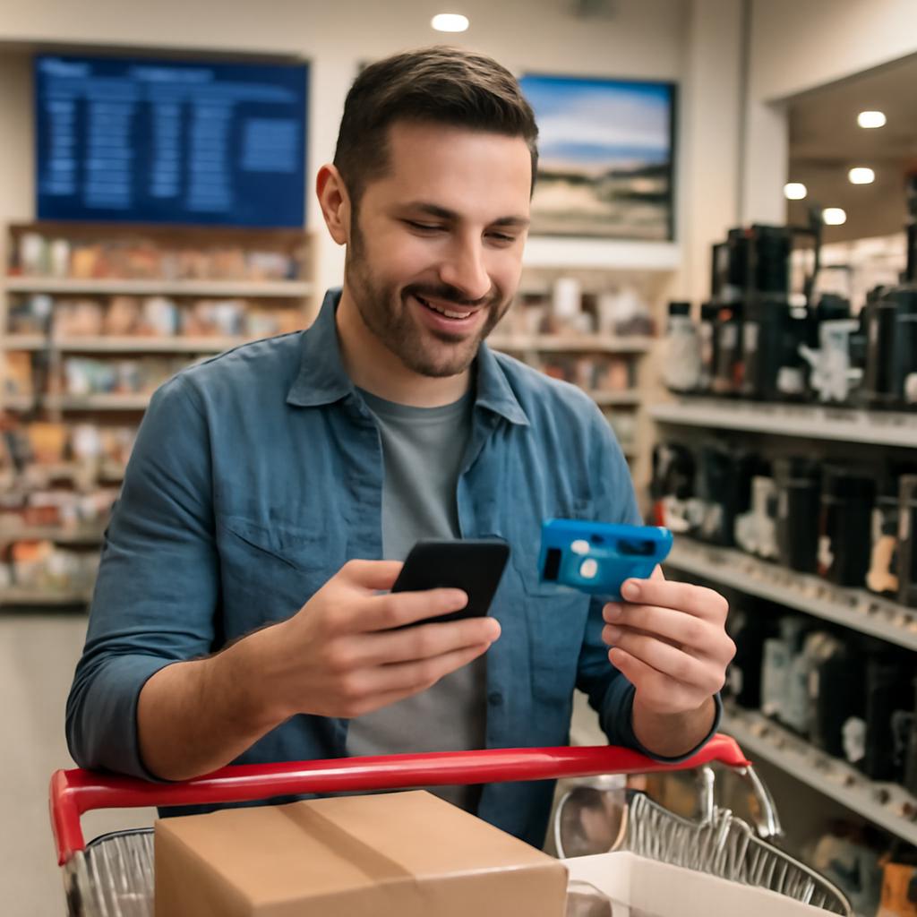 milhas para compra de produtos em lojas físicas