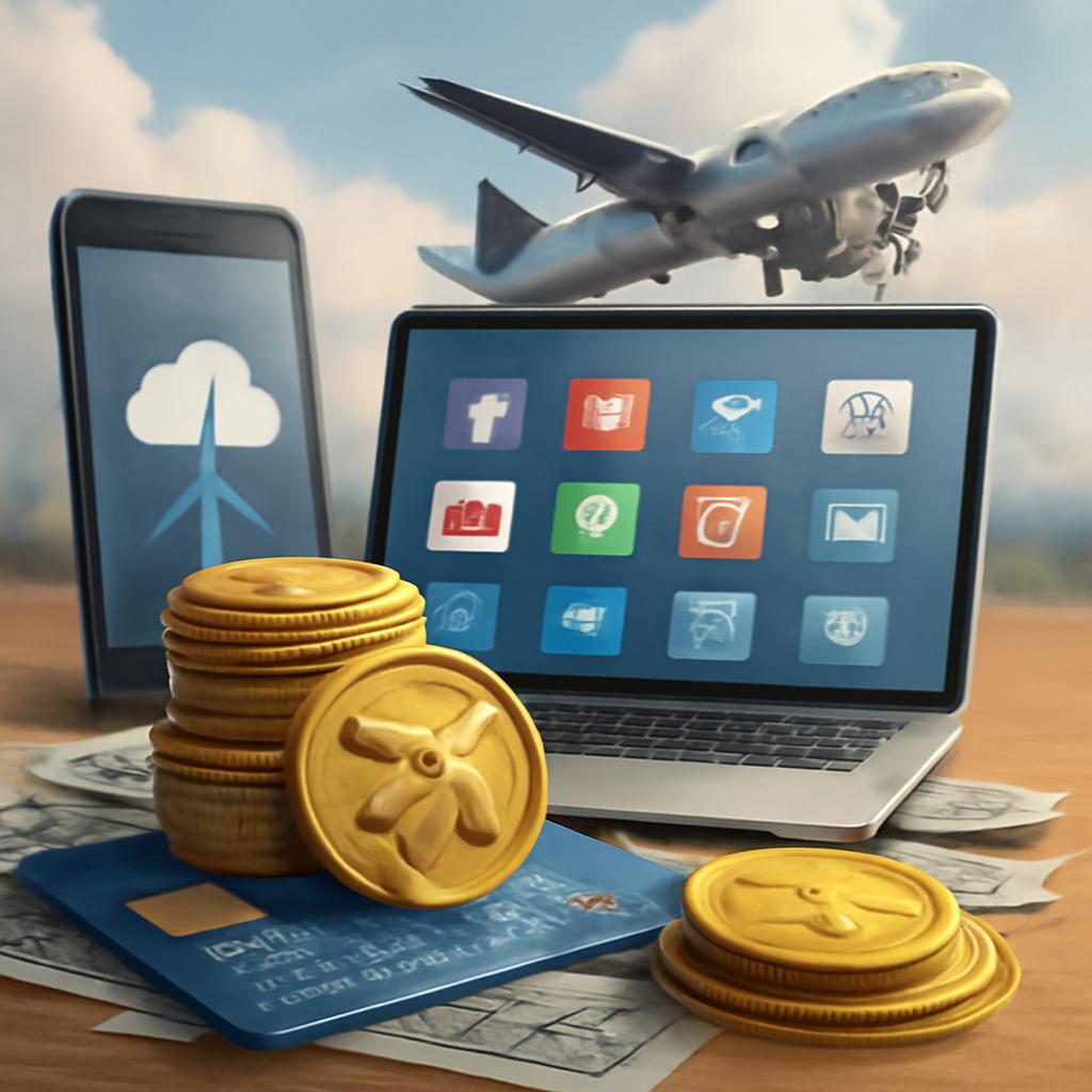 milhas para compra de serviços digitais