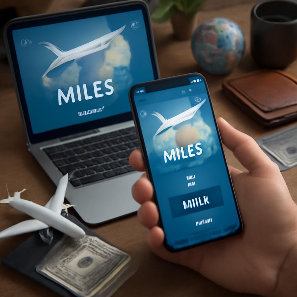 milhas para compra em plataformas digitais