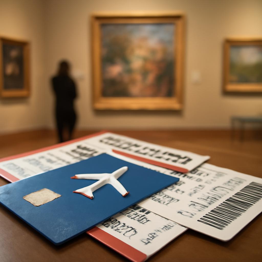milhas para comprar ingressos para exposições de arte