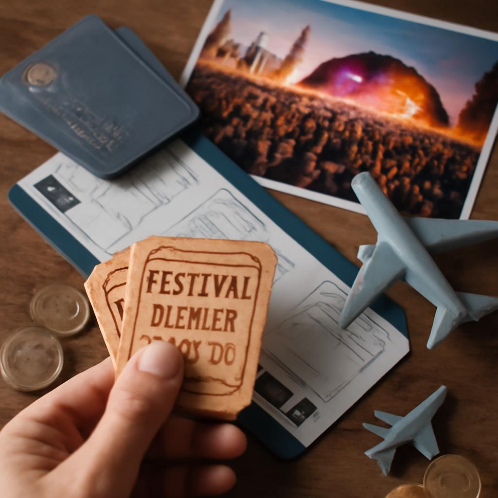 milhas para comprar ingressos para festivais