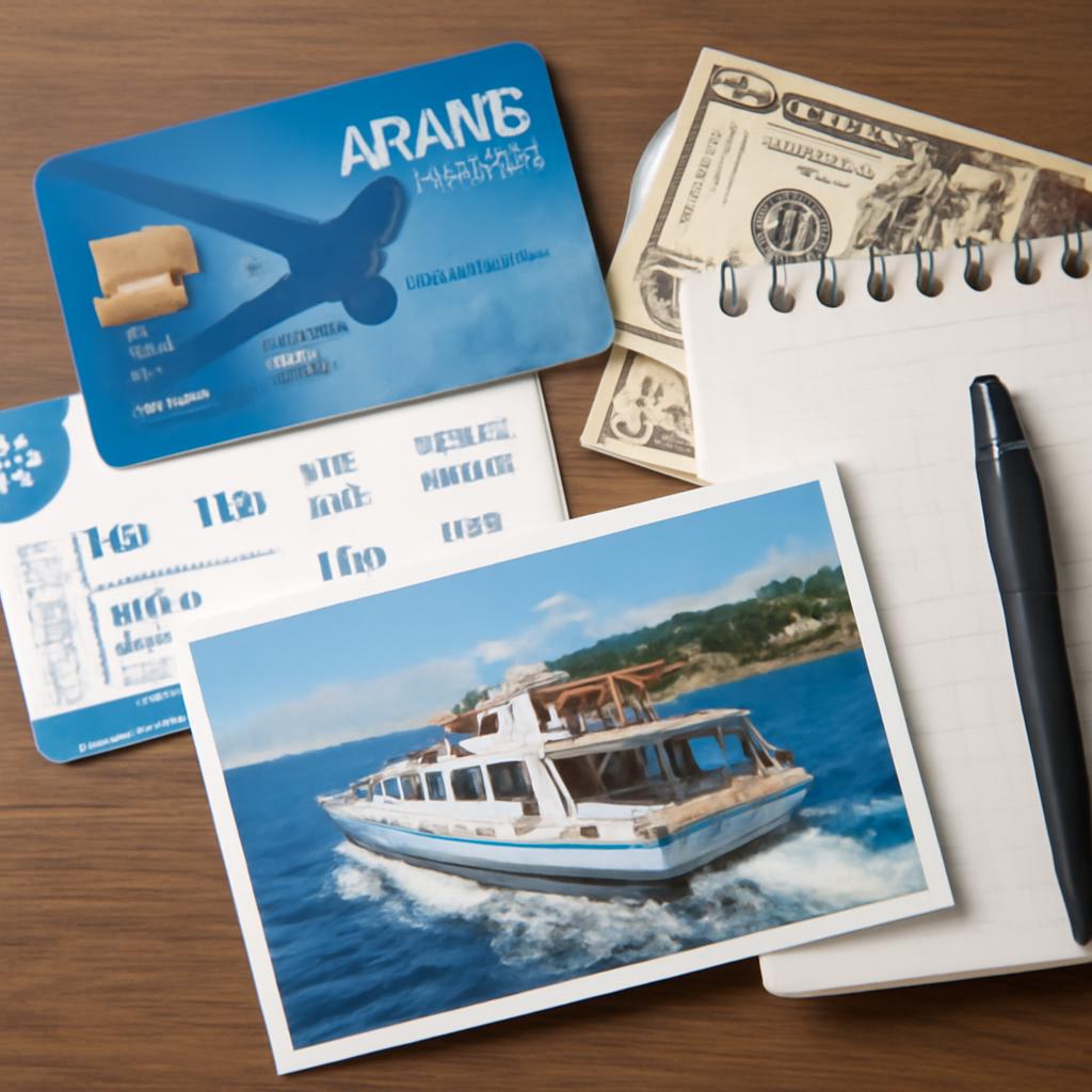 milhas para comprar ingressos para passeios de barco