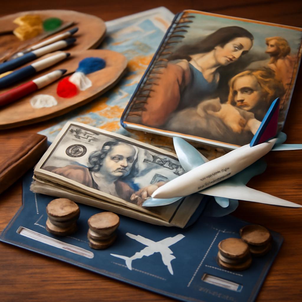 milhas para comprar ingressos para viagens de arte