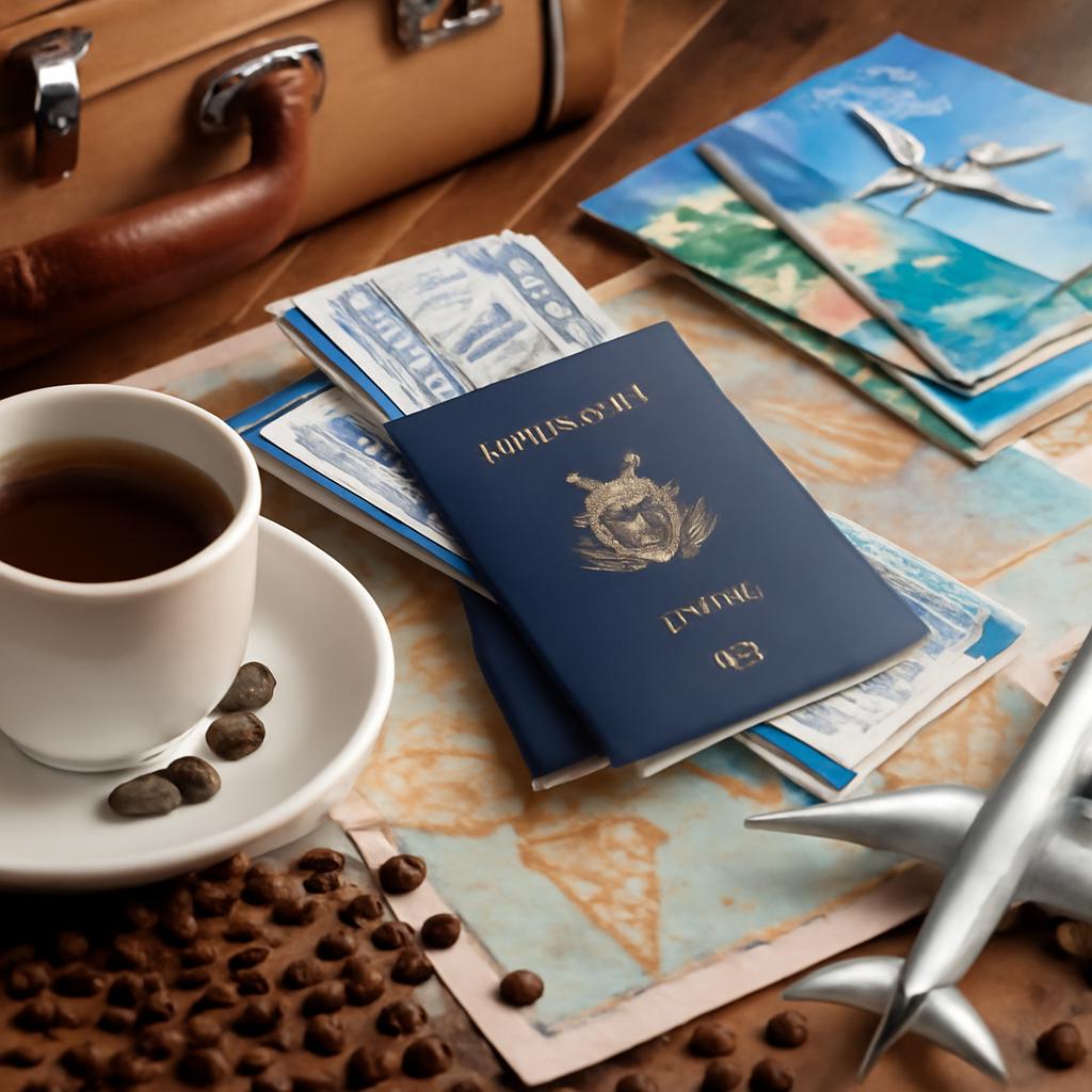 milhas para comprar ingressos para viagens de café