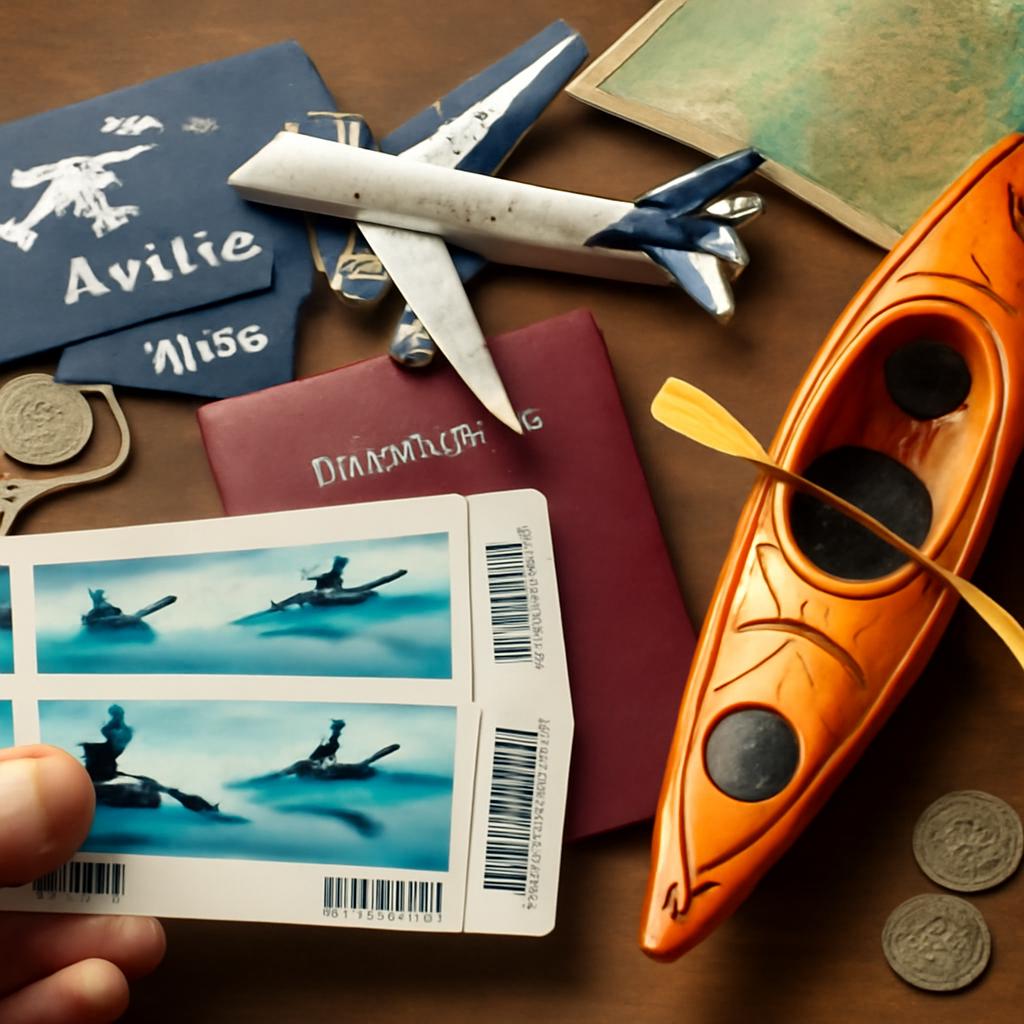 milhas para comprar ingressos para viagens de caiaque