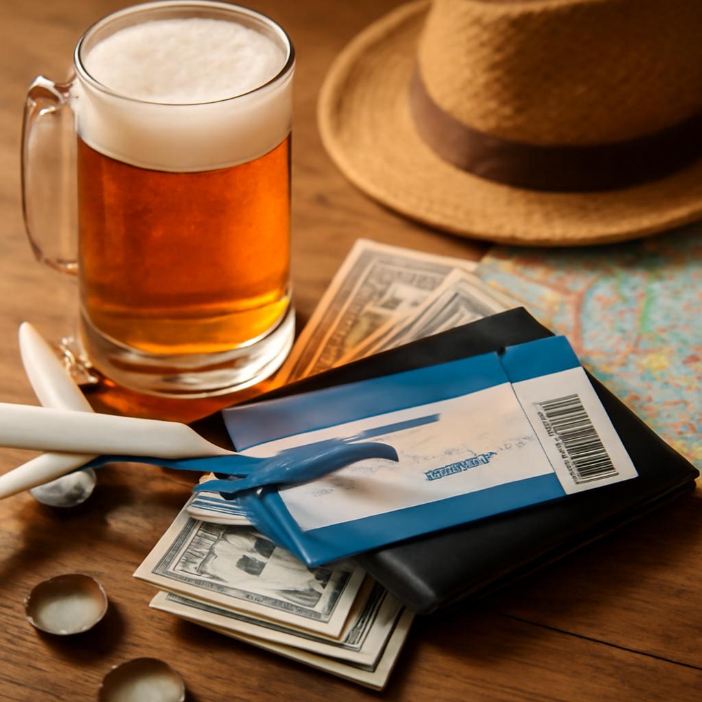 milhas para comprar ingressos para viagens de cerveja