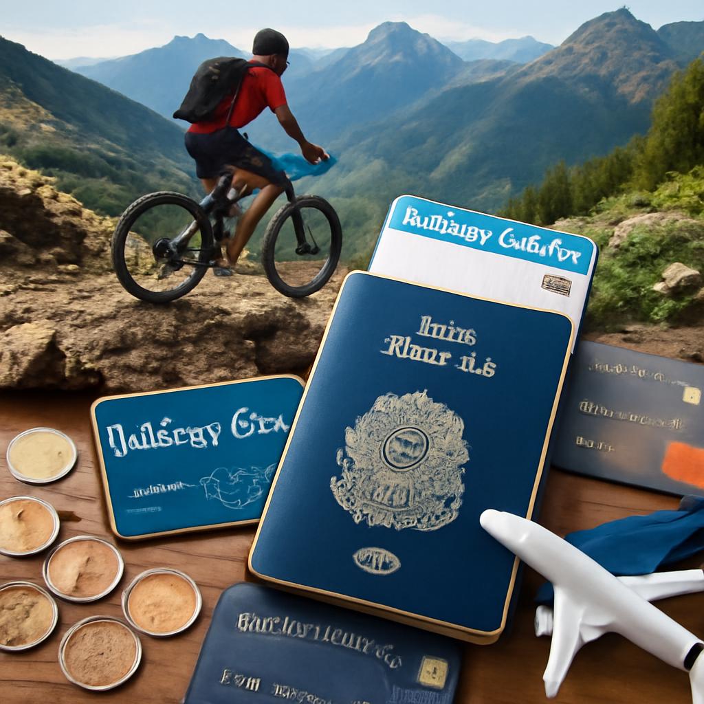 milhas para comprar ingressos para viagens de ciclismo de montanha