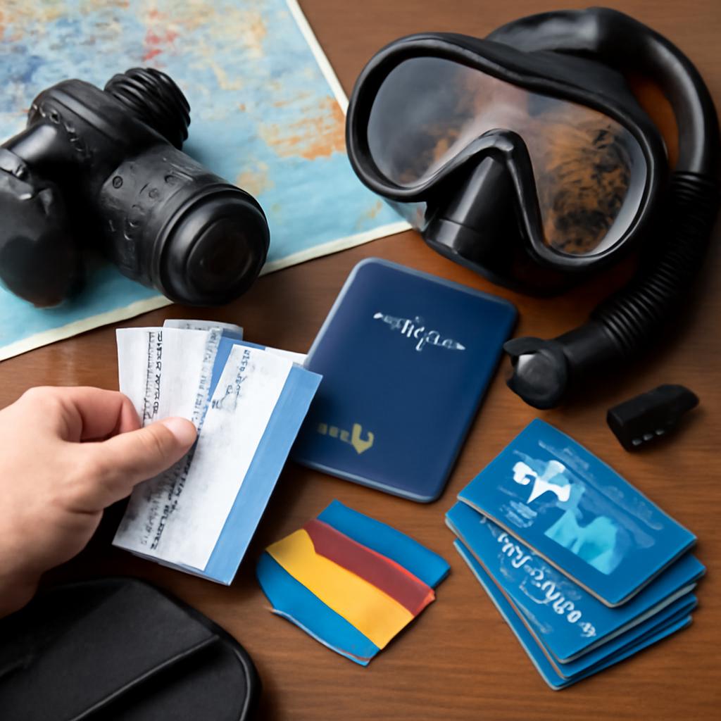 milhas para comprar ingressos para viagens de mergulho