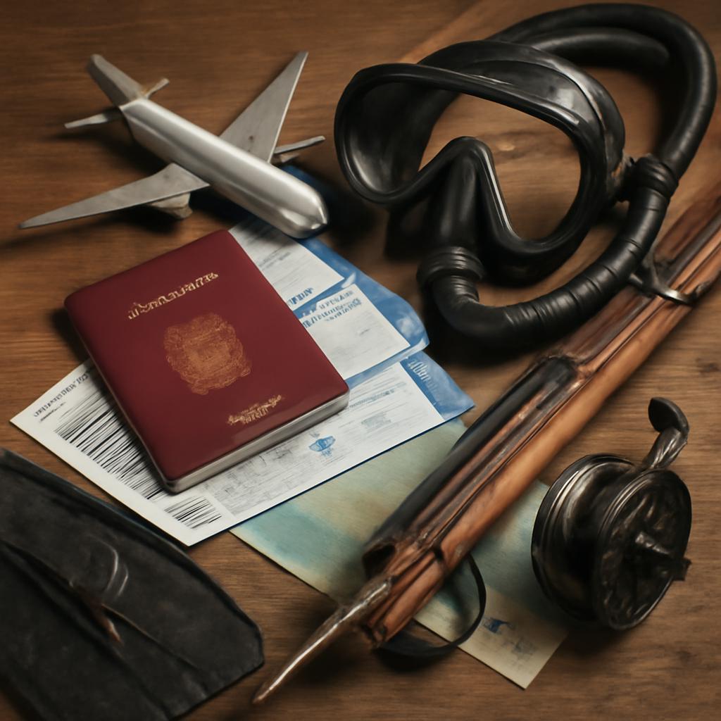 milhas para comprar ingressos para viagens de pesca submarina