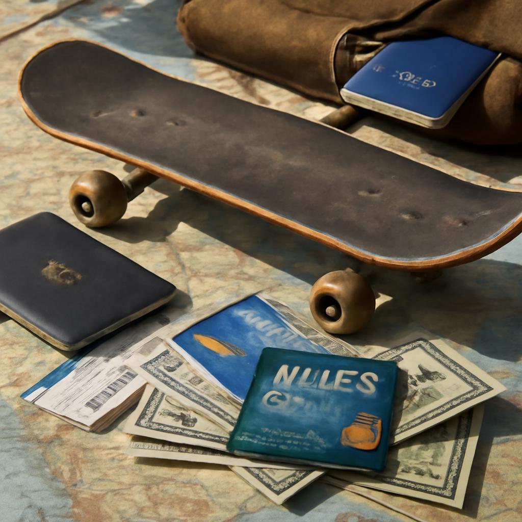 milhas para comprar ingressos para viagens de skate