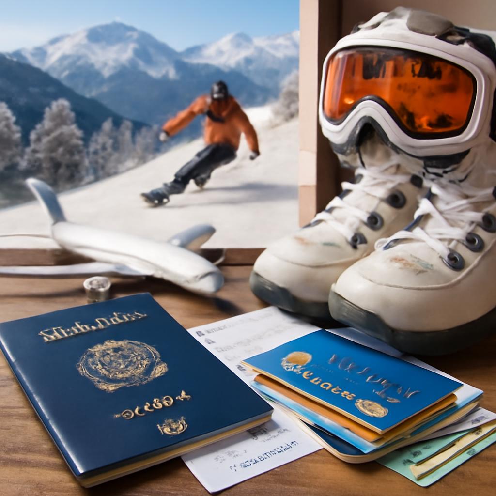 milhas para comprar ingressos para viagens de snowboard