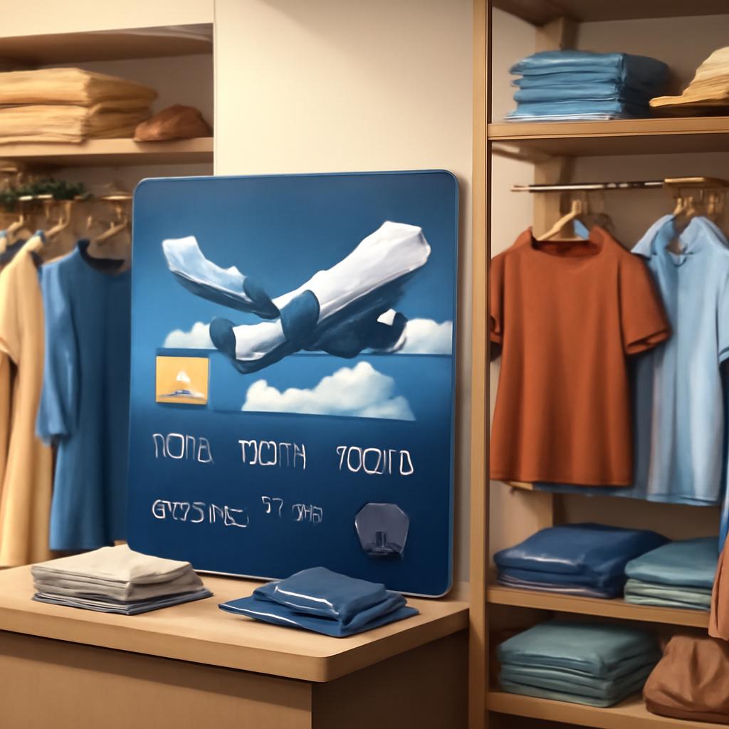 milhas para comprar roupas