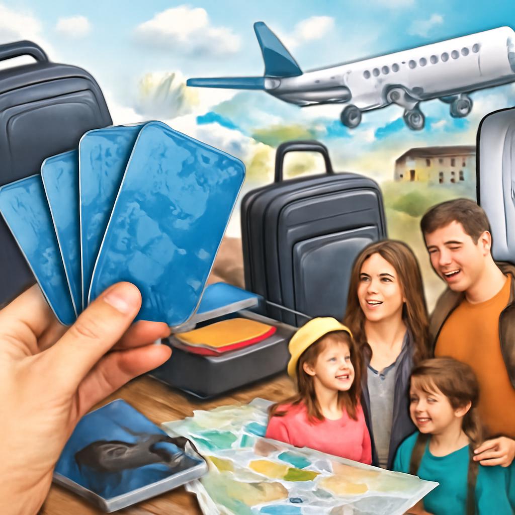 milhas para comprar viagens familiares