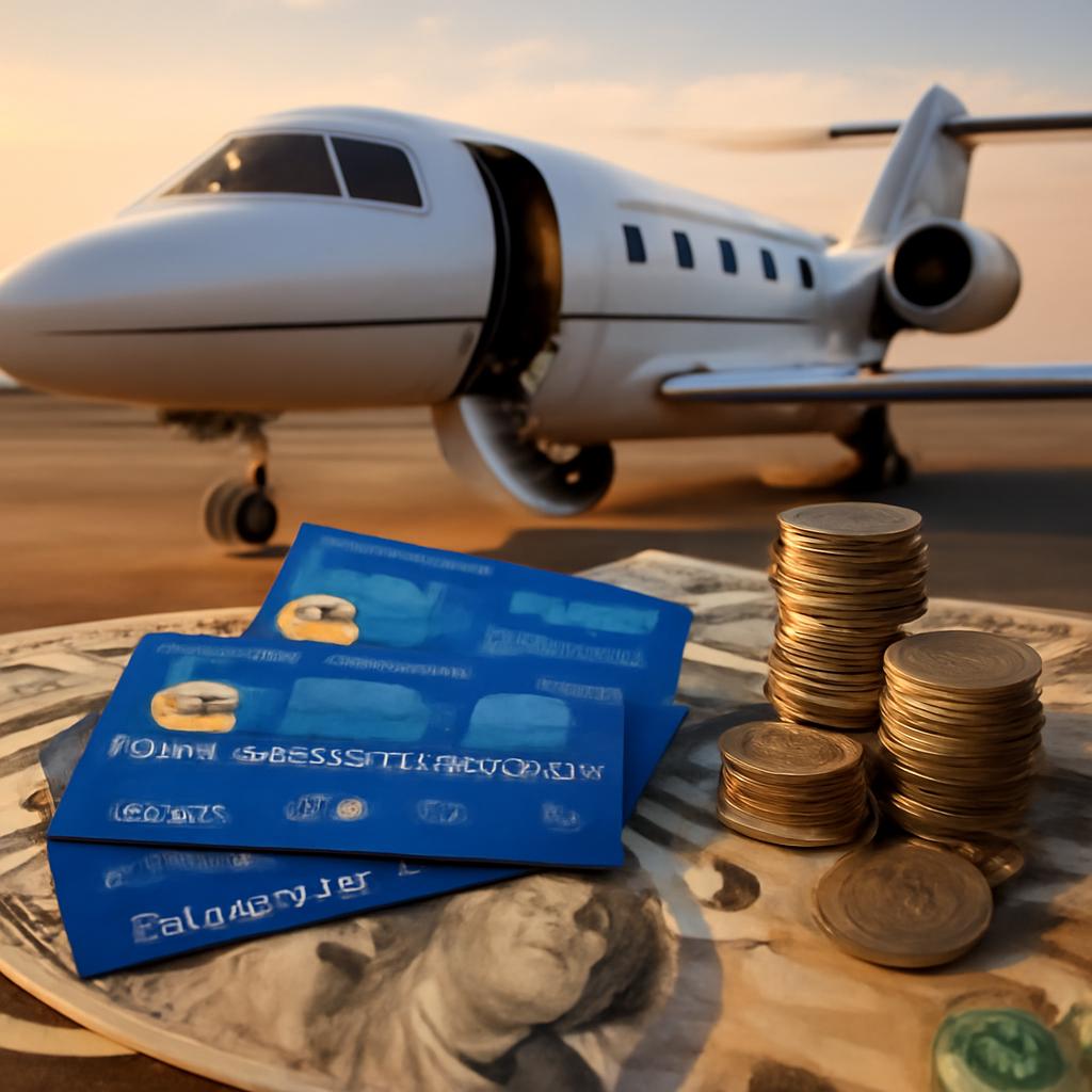 milhas para comprar voos privados