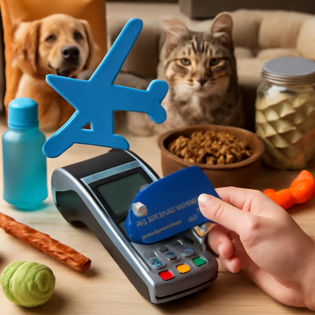 milhas para compras de produtos para pets