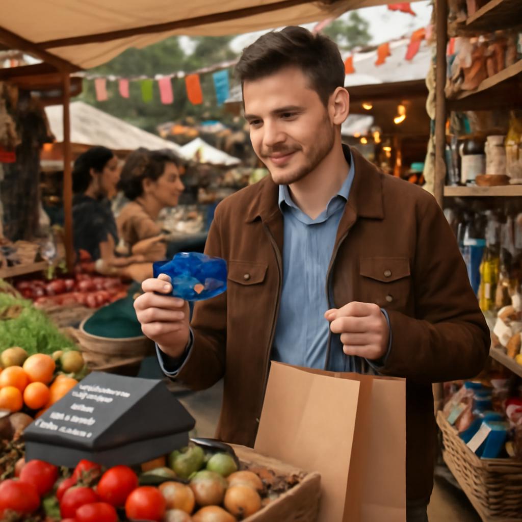 milhas para compras em feiras e bazares