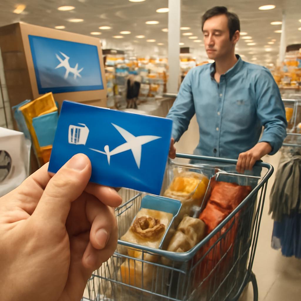 milhas para compras em grandes redes