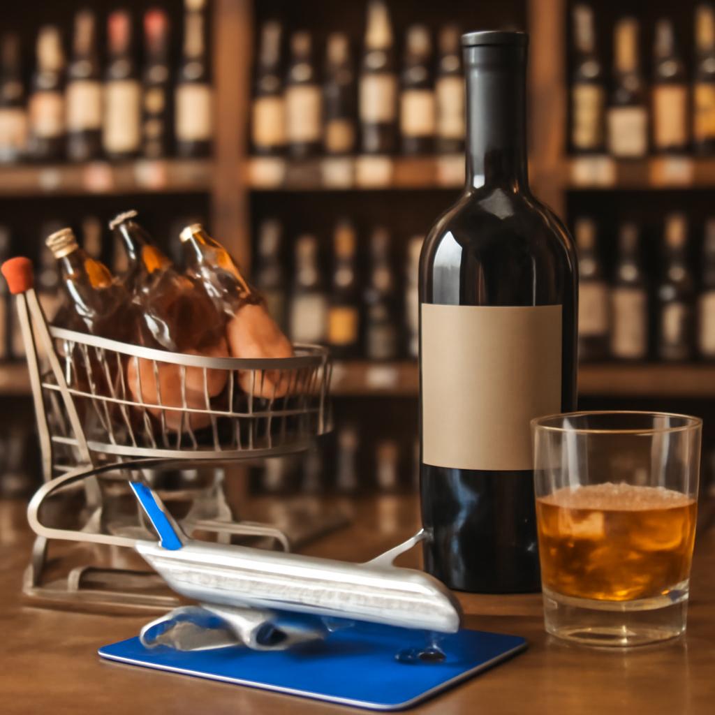 milhas para compras em lojas de bebidas