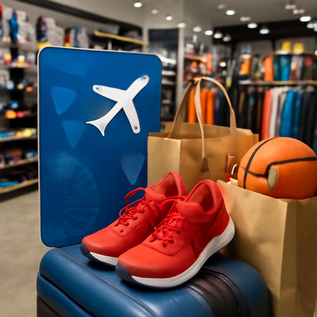 milhas para compras em lojas de esportes