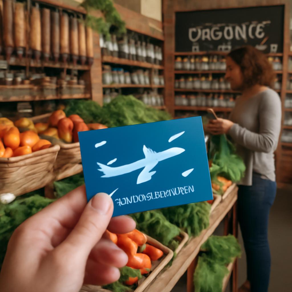 milhas para compras em lojas de produtos orgânicos