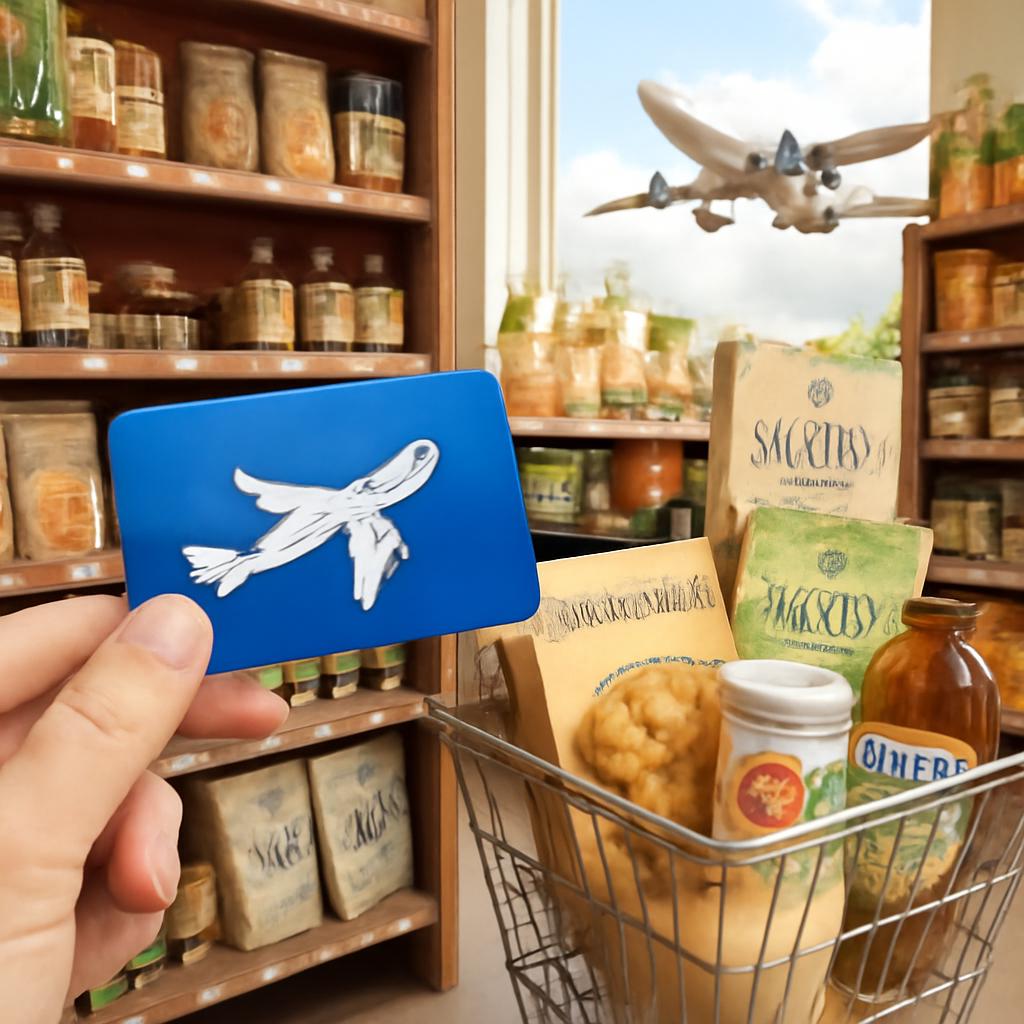 milhas para compras em lojas de produtos para alérgicos