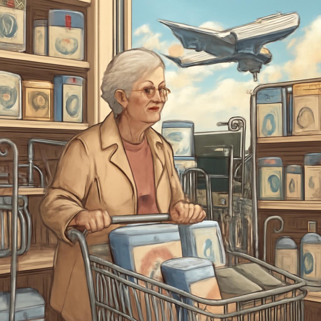 milhas para compras em lojas de produtos para idosos