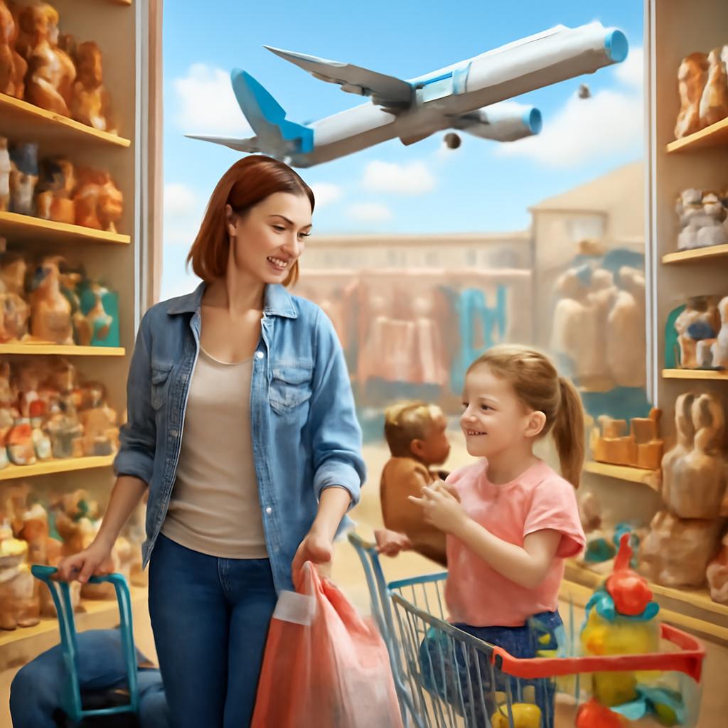 milhas para compras em lojas infantis