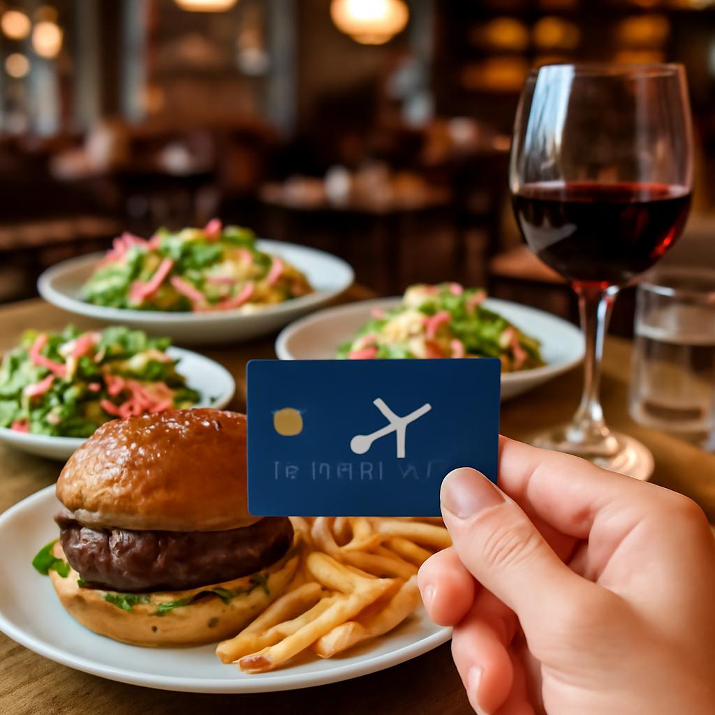milhas para compras em restaurantes