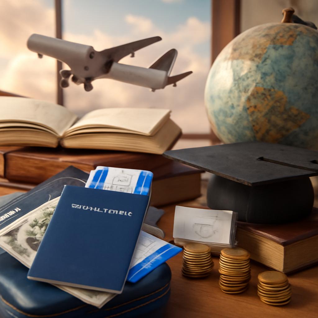 milhas para conferências educacionais internacionais