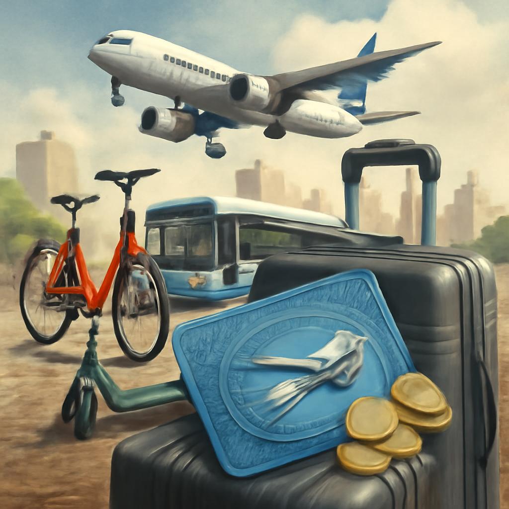 milhas para consumo de transporte alternativo