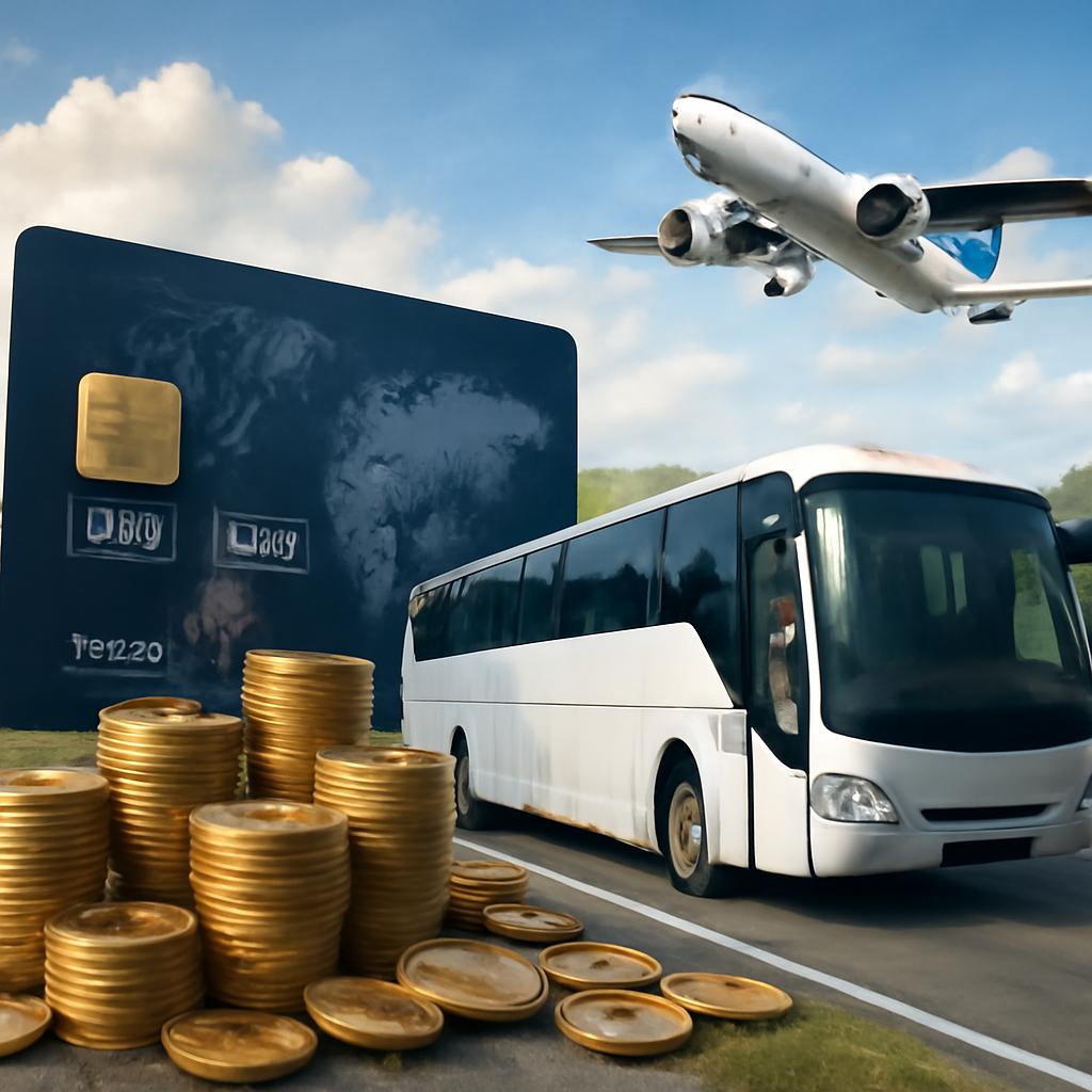 milhas para consumo de transporte rodoviário