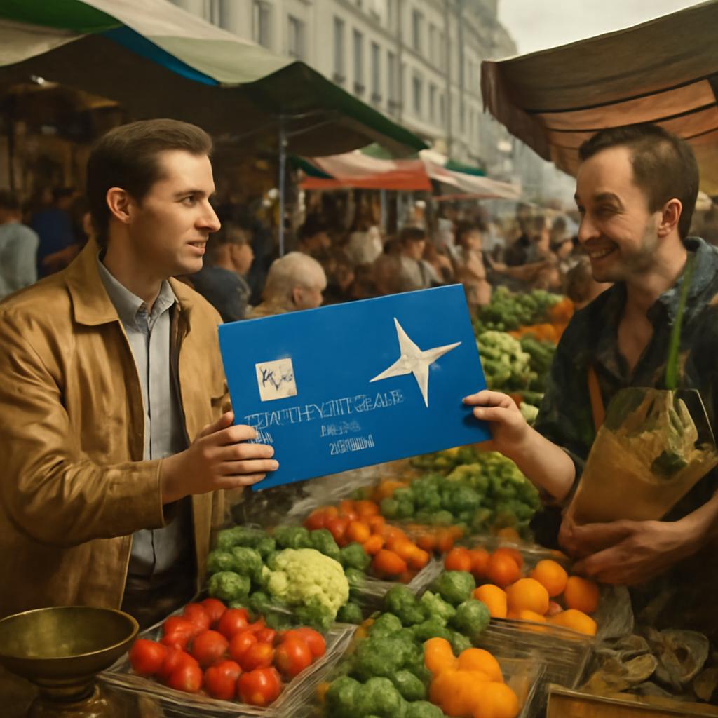 milhas para consumo em lojas de mercados de rua e mercados de pulgas