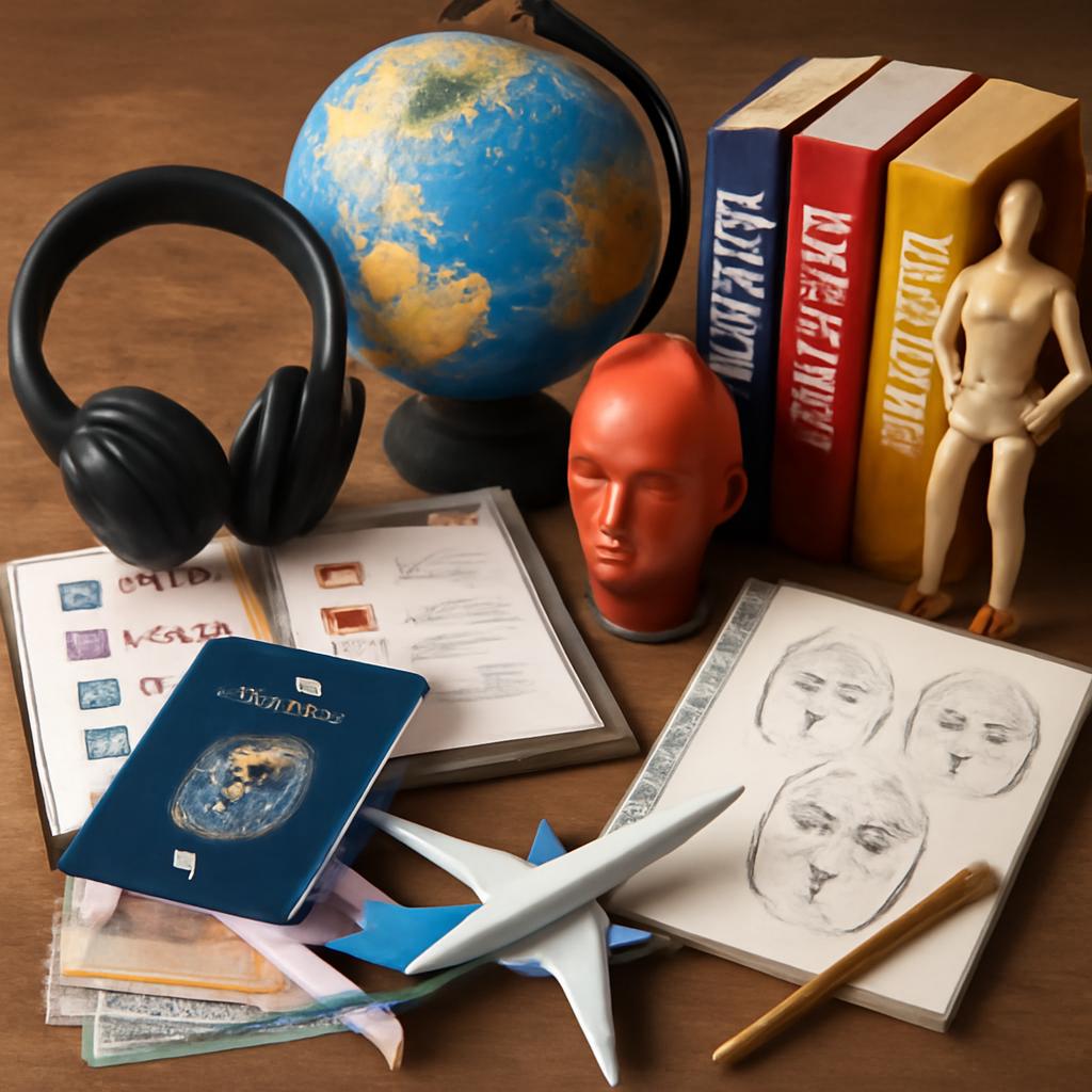 milhas para cursos de idiomas, aulas de expressão corporal e facial