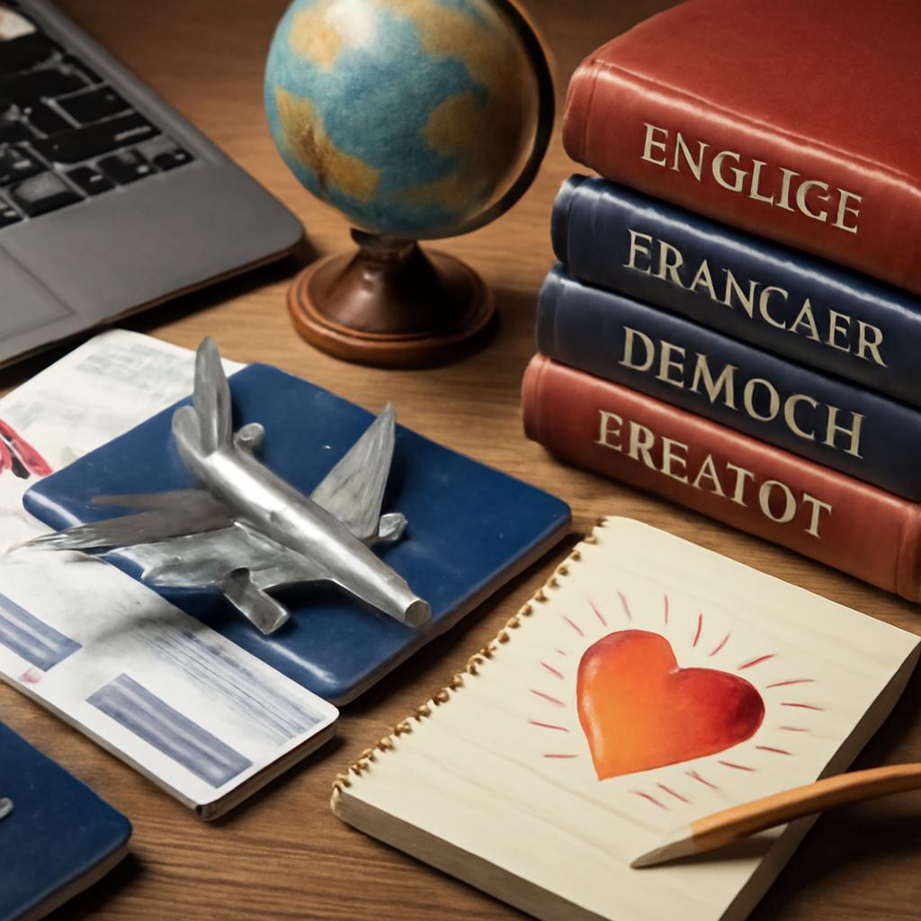 milhas para cursos de idiomas, aulas de expressão emocional