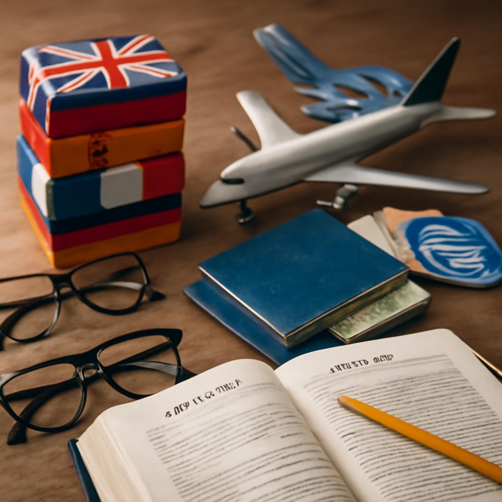 milhas para cursos de idiomas, aulas de gramática