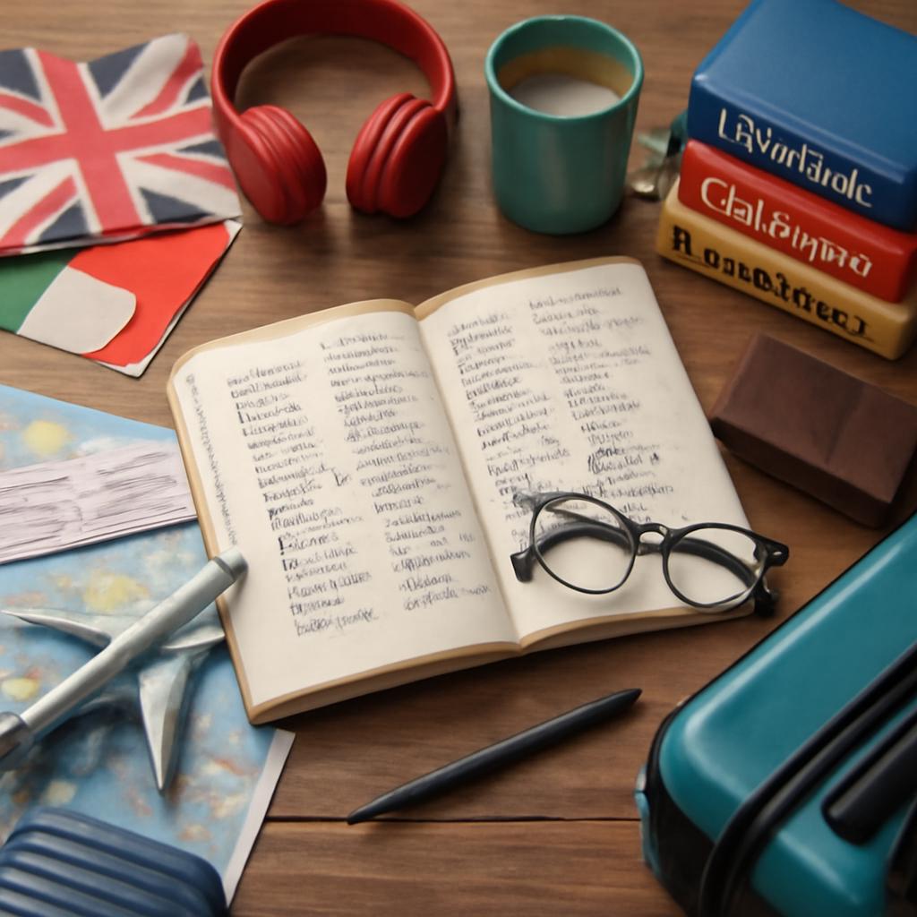 milhas para cursos de idiomas, aulas de vocabulário