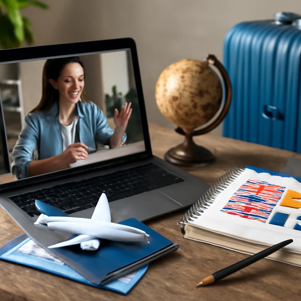 milhas para cursos de idiomas, aulas online