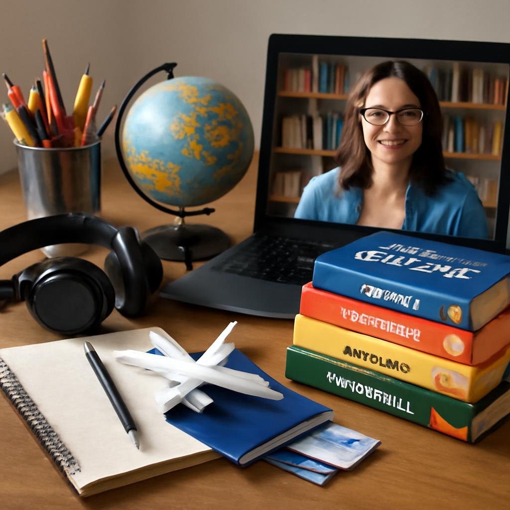 milhas para cursos de idiomas, aulas online e presenciais