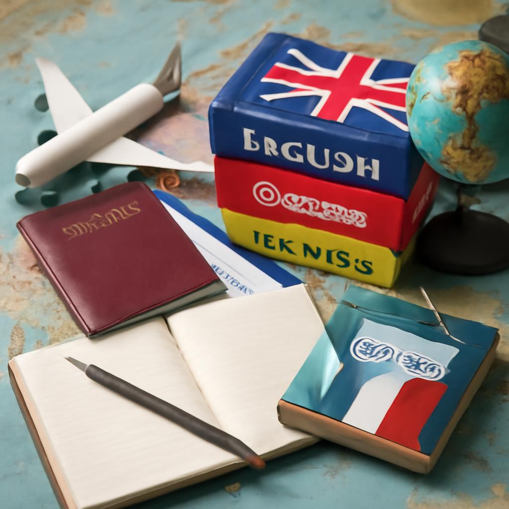 milhas para cursos de idiomas e línguas