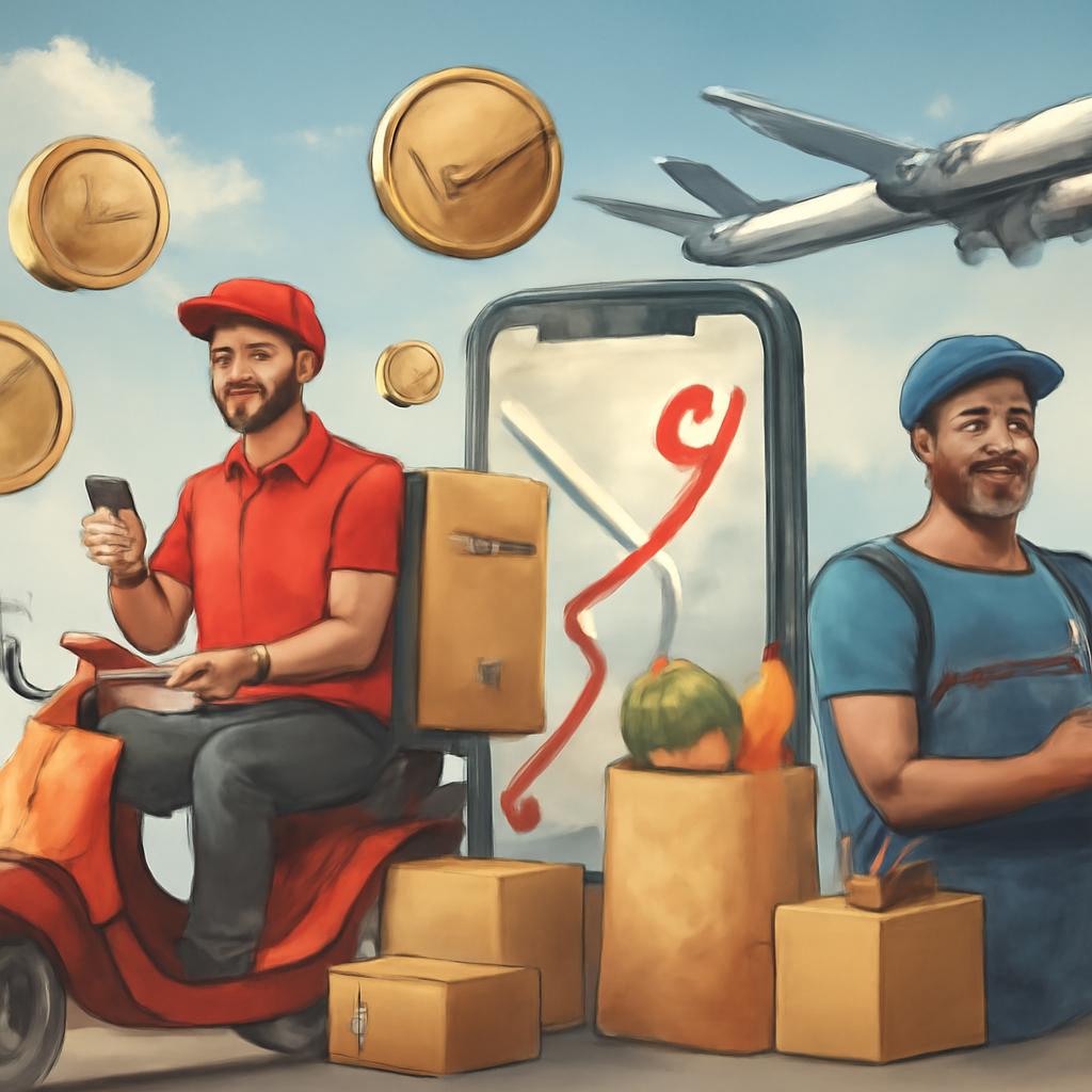 milhas para delivery e serviços