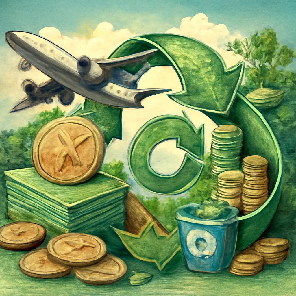 milhas para economia circular