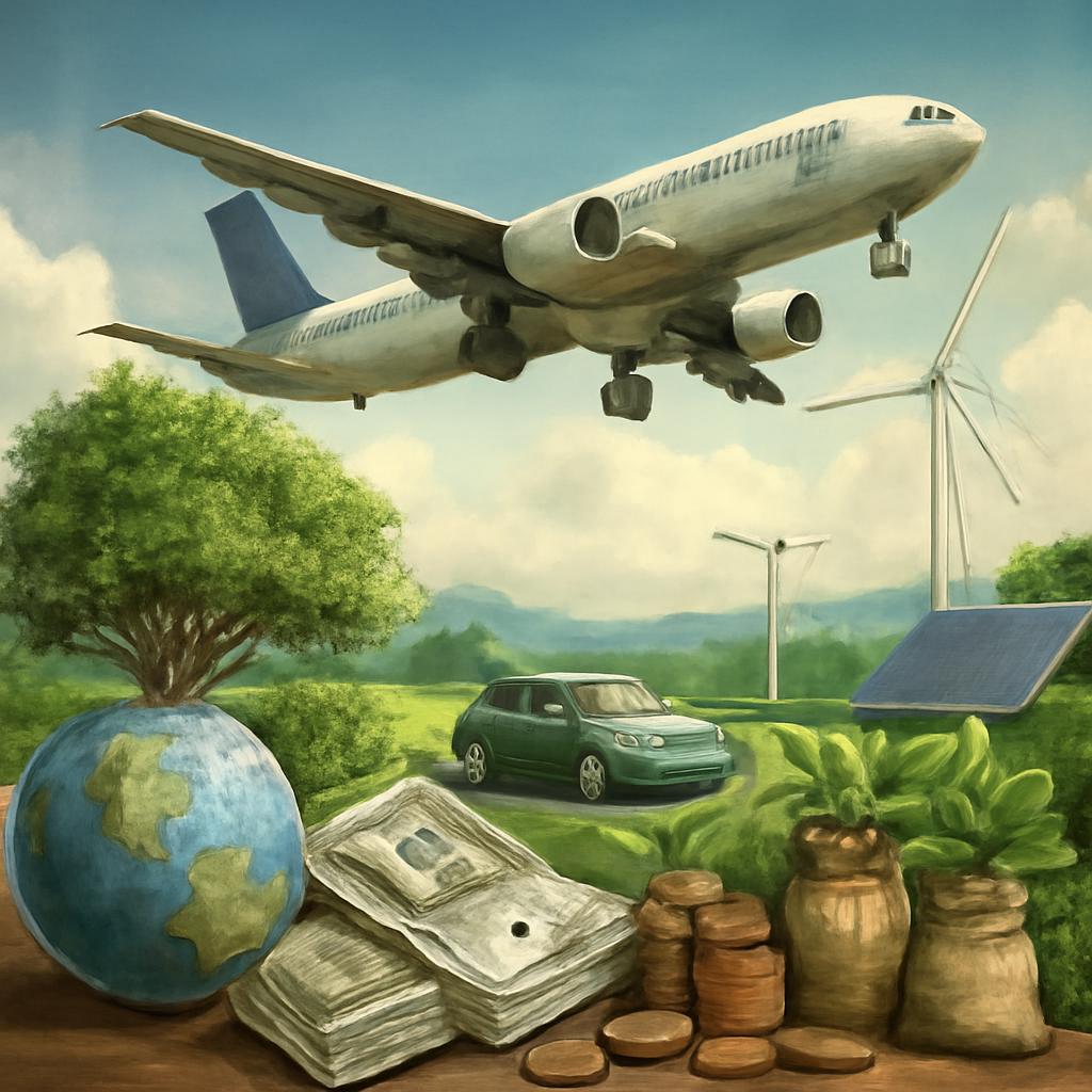 milhas para economia sustentável