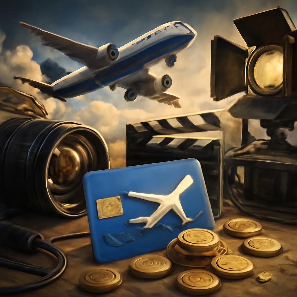 milhas para efeitos audiovisuais